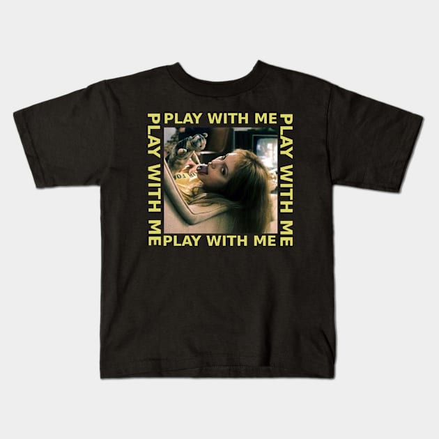 Play With Me Kids T-Shirt by HerbalBlue